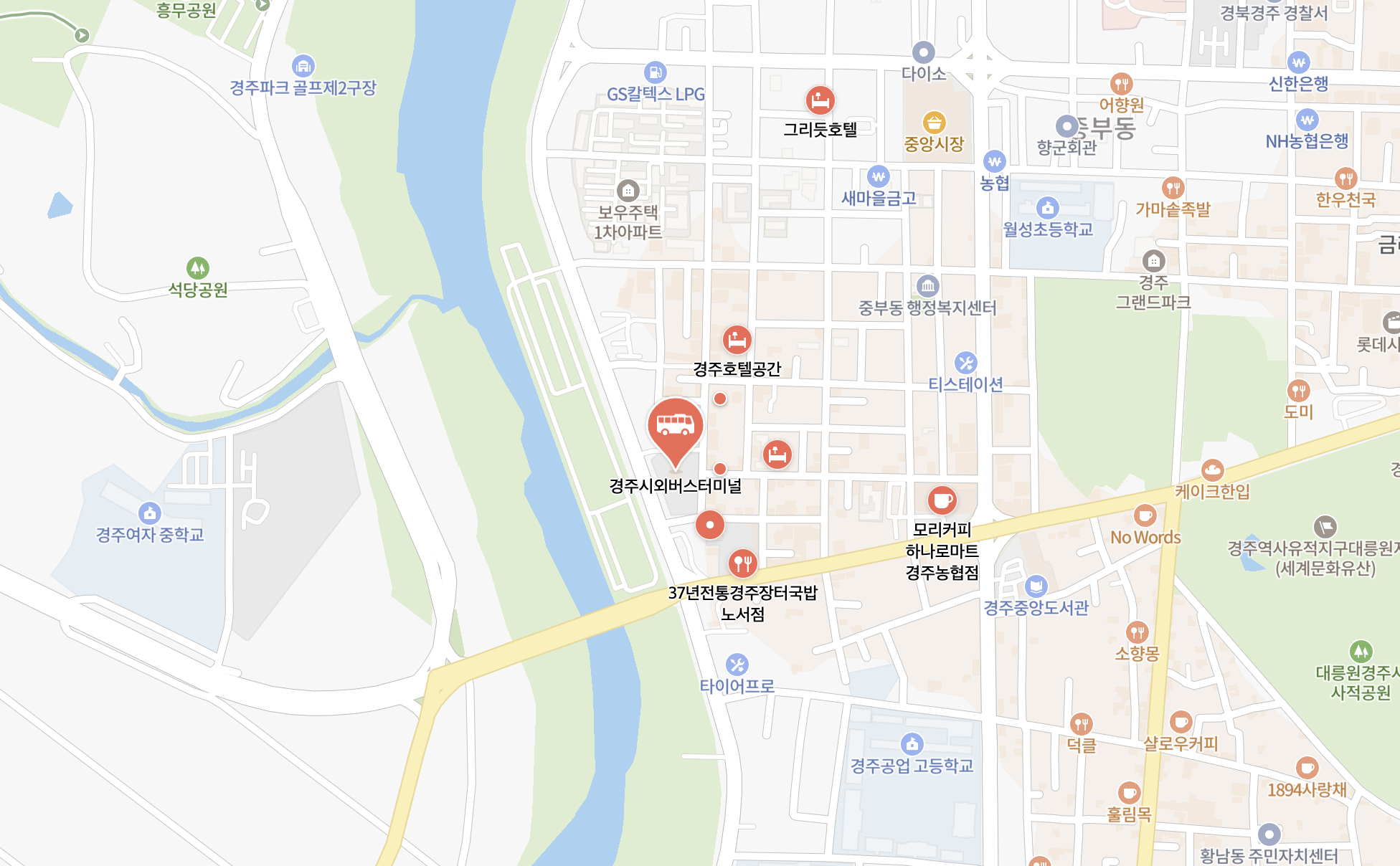 경주시외버스터미널 시간표 및 예매방법