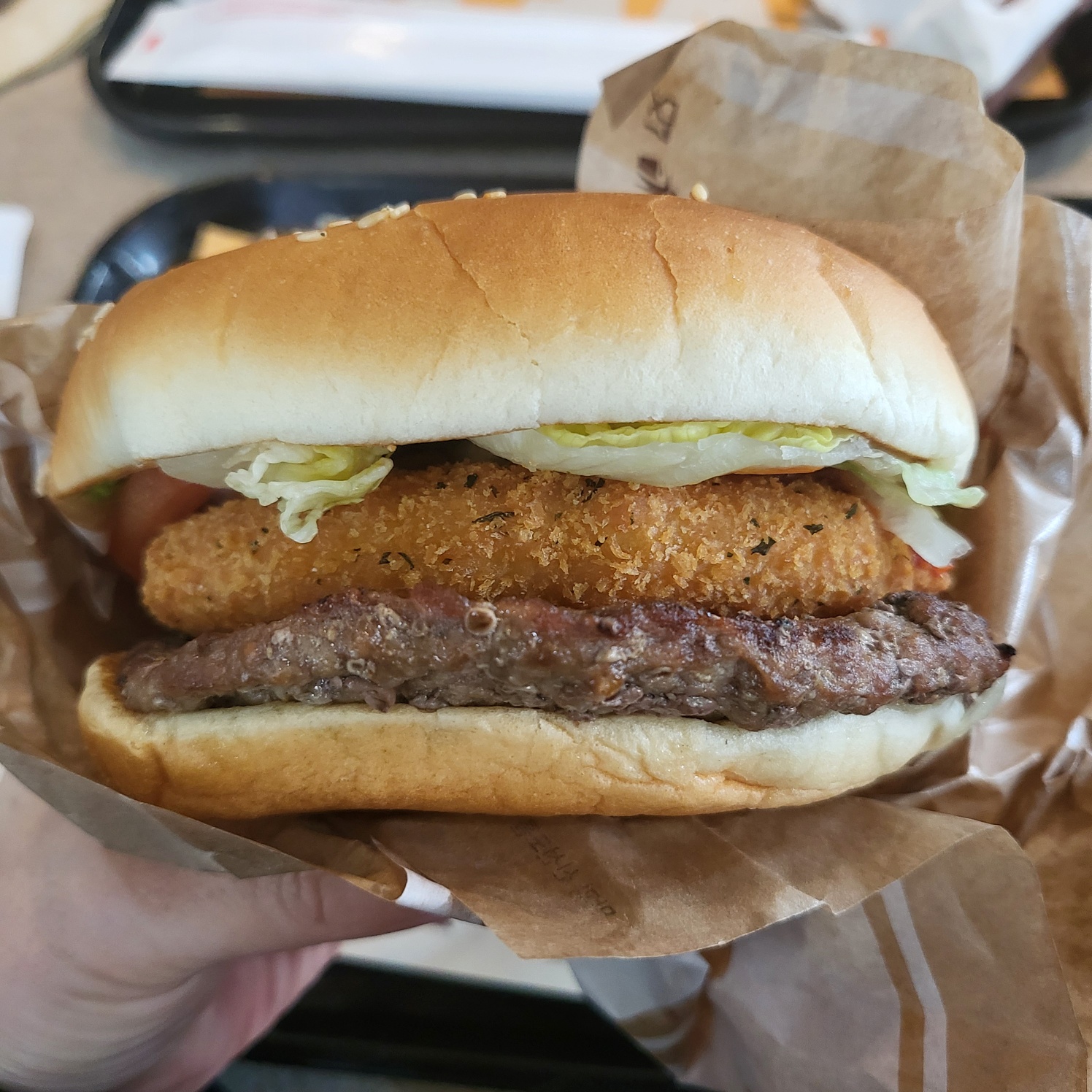 버거킹 통모짜와퍼