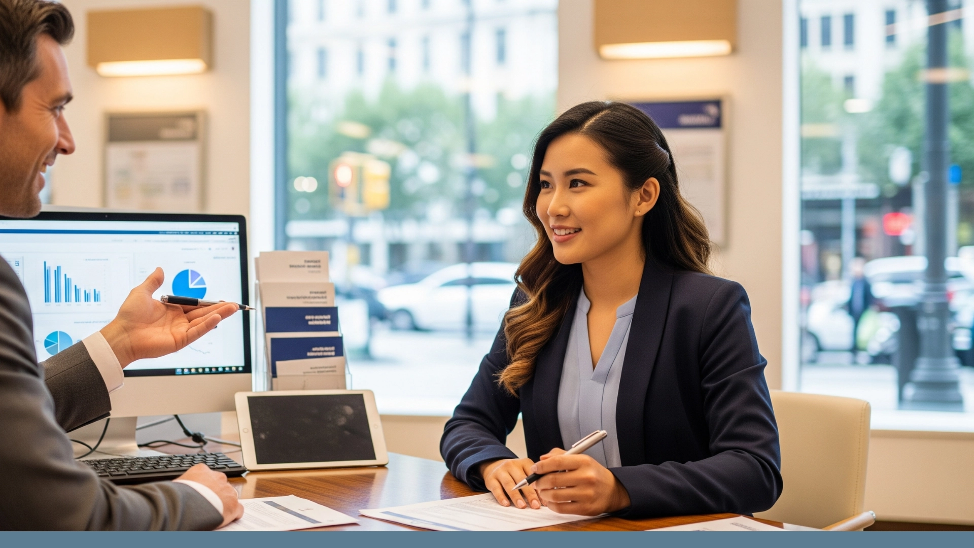 은행 대출 상담 받는 사람3