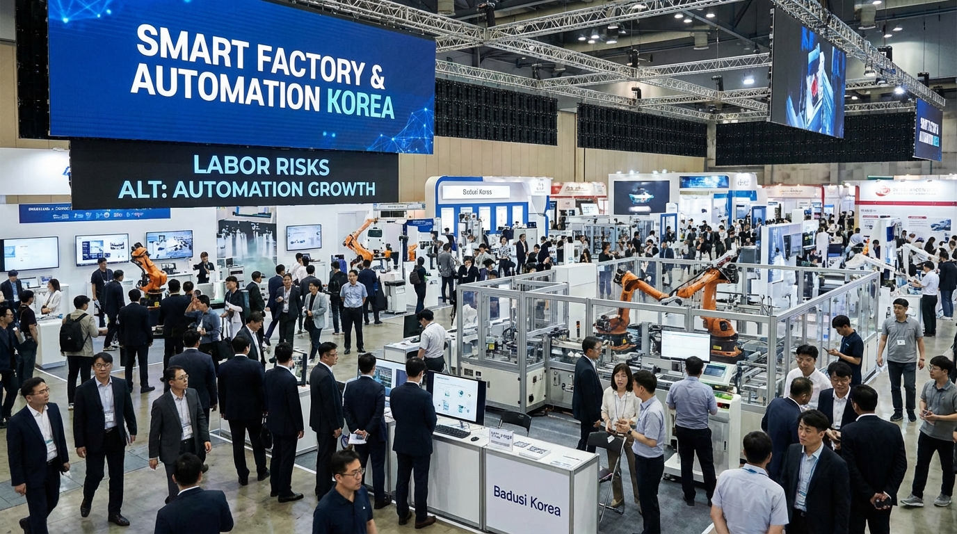 노사 리스크 대안으로 떠오르는 스마트 팩토리 및 자동화 관련주 이미지