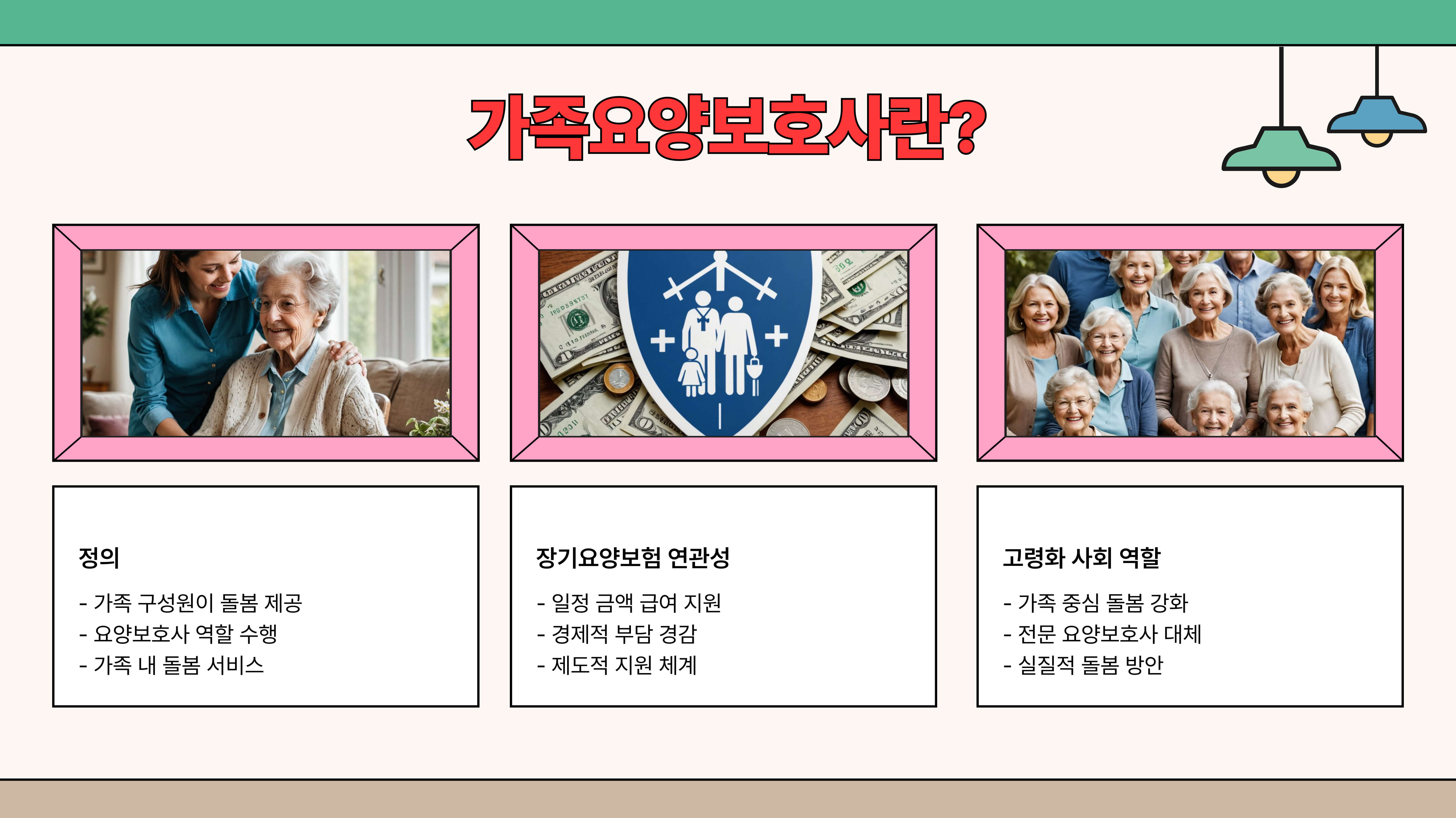가족요양보호사 기본정보