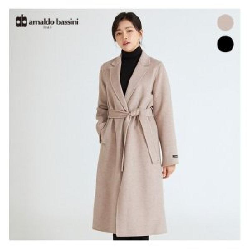 아날도바시니 핸드메이드 벨티드 롱 울코트 AU11CT03M