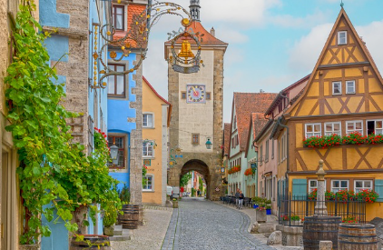 실제 동화 속 마을 같은 해외 소도시