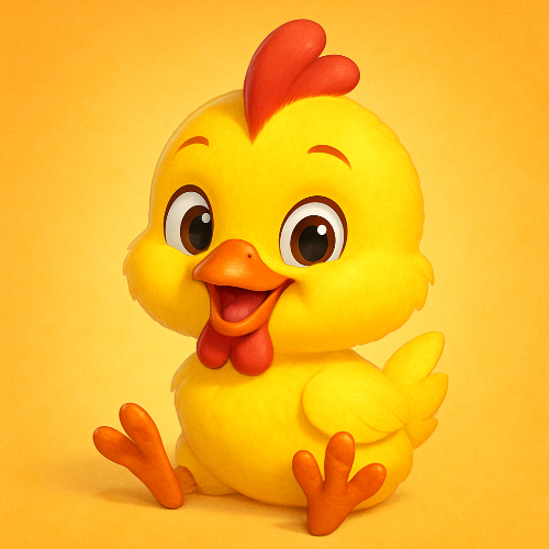 기유일주 '노란 닭'