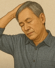 머리가 찌릿찌릿 아파요