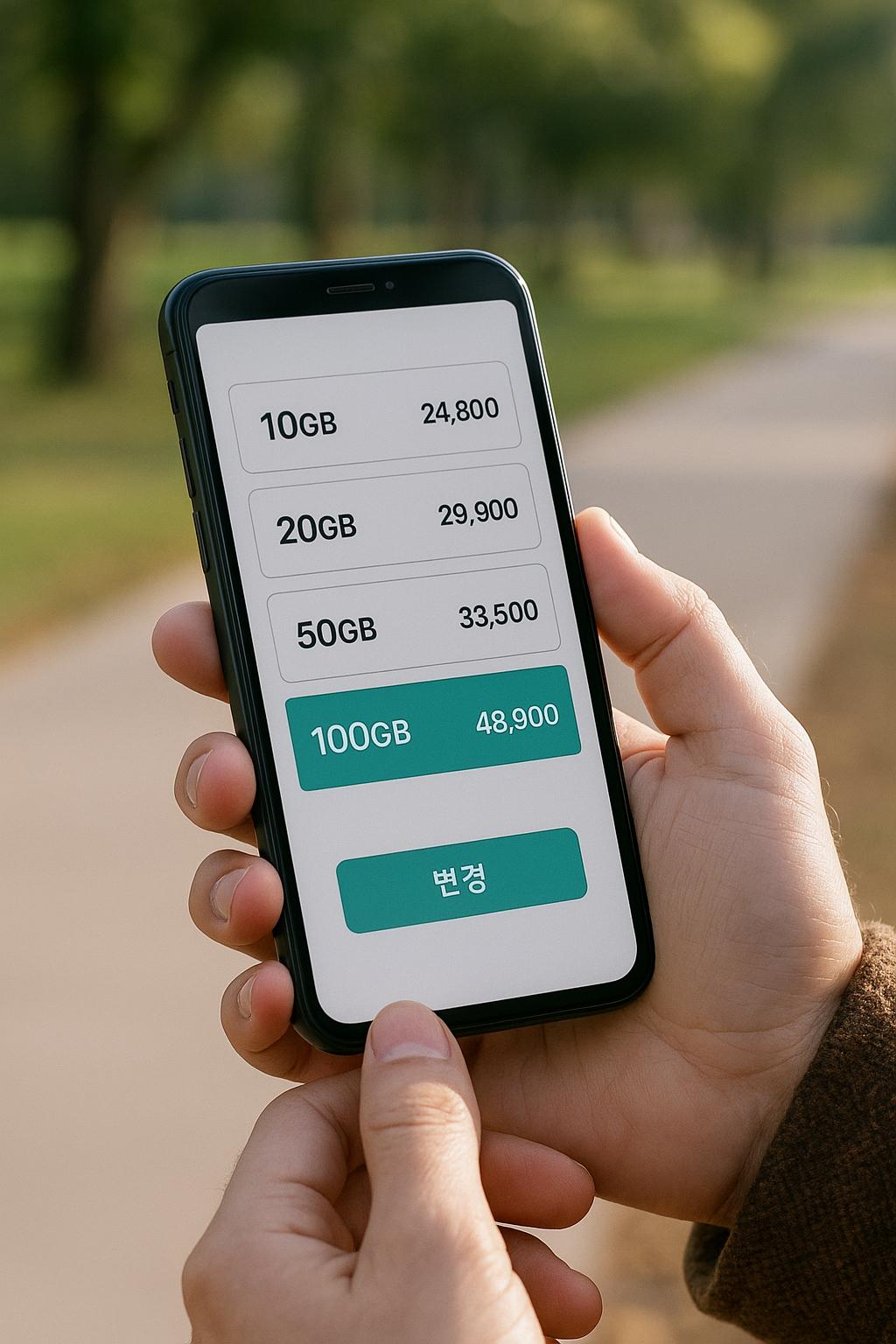 알뜰폰 100기가 추천