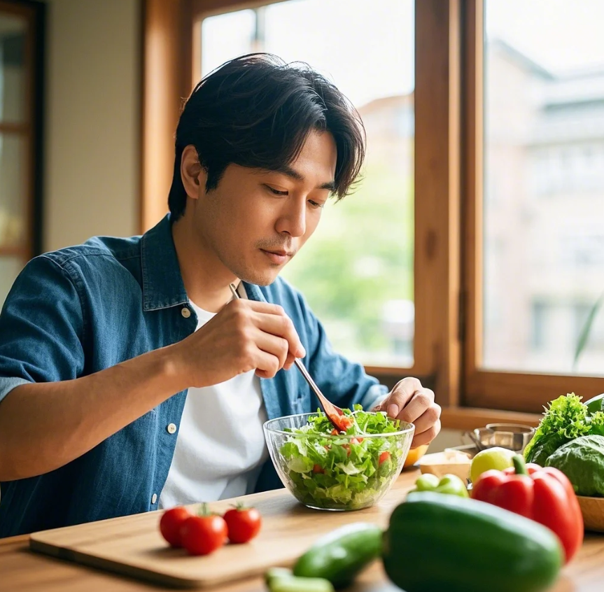 중년 남성의 건강한 식습관