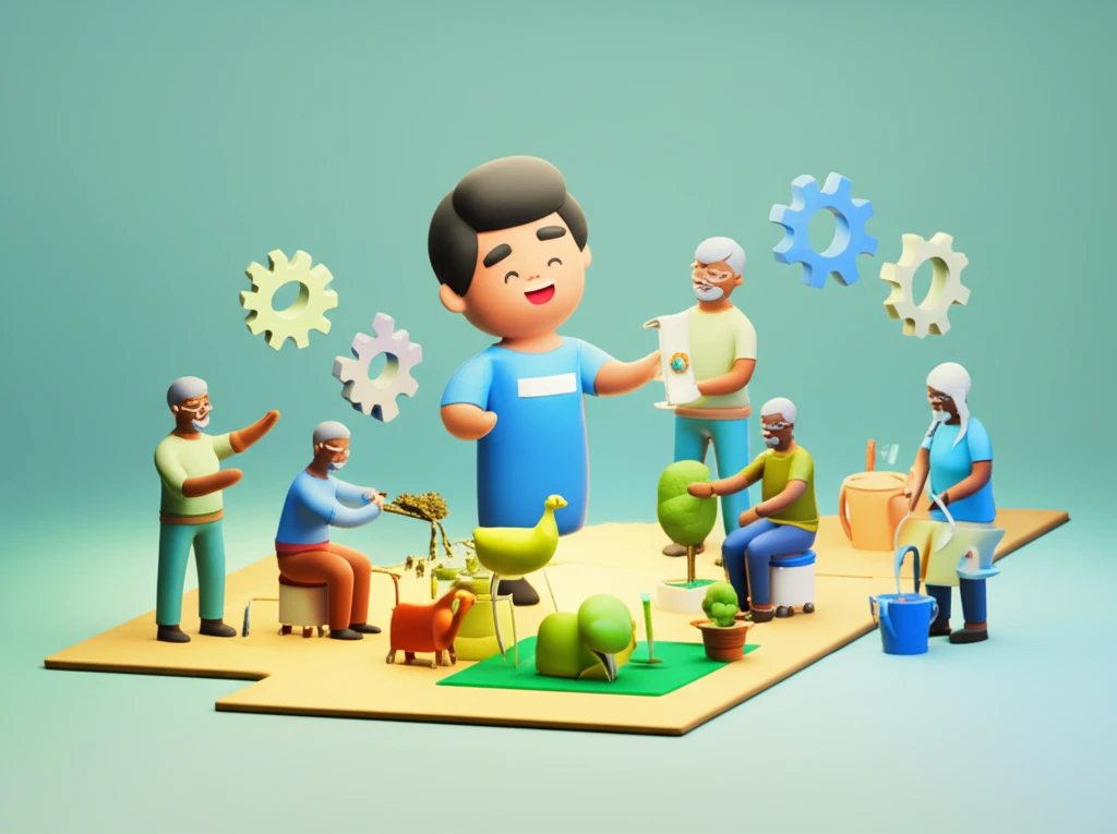 김해시 시니어클럽 노인일자리 사업 참..