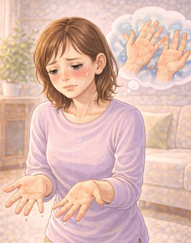 손바닥 땀이 많을 때 자율신경 불균형 의심