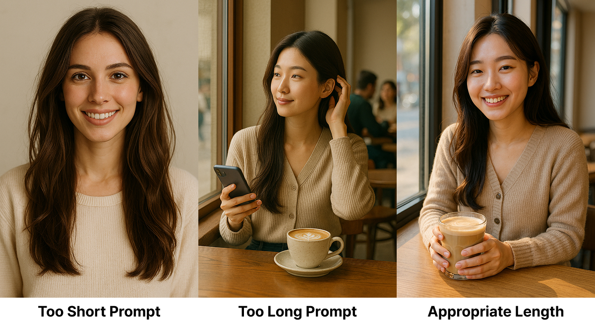 Problems with Too Short or Too Long Prompts