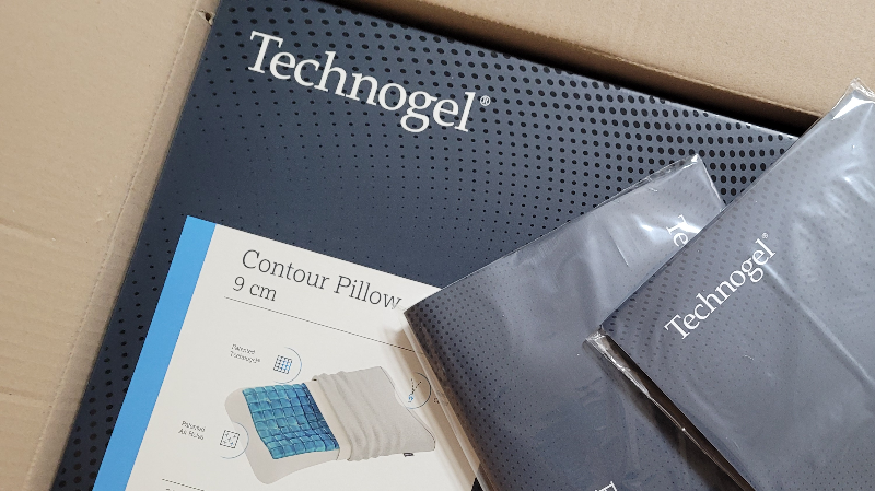 테크노젤 베게(2) - 박스를 개봉했습니다.