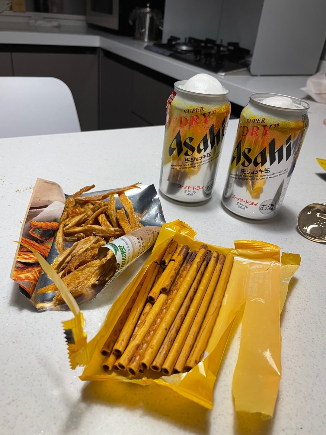 아사히 생 캔맥주