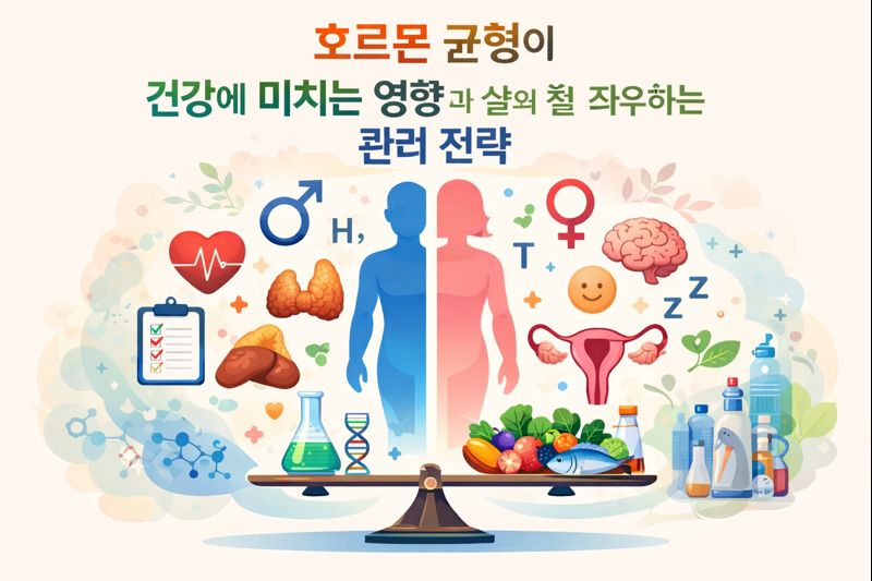 호르몬 균형이 건강에 미치는 영향과 삶의 질을 좌우하는 관리전략
