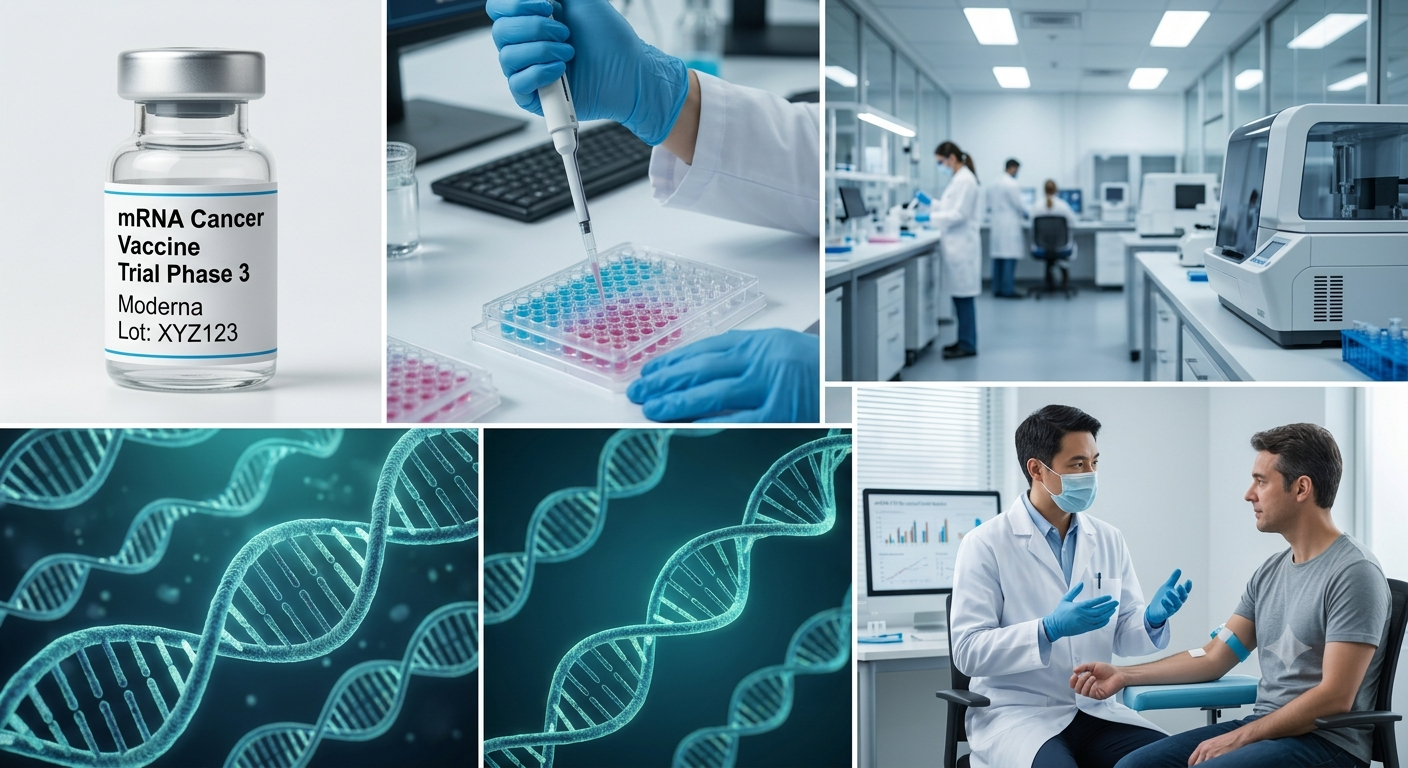 모더나 mRNA 백신 관련 AI 사진설명 2