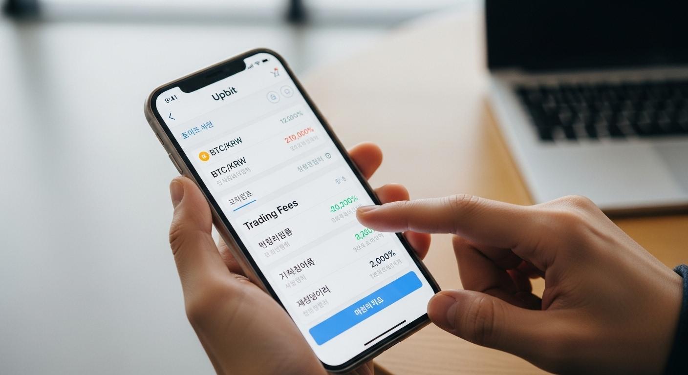 업비트 매매 수수료