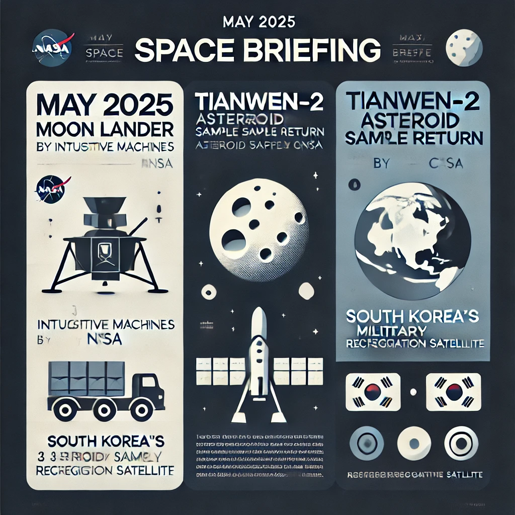 한눈에 보는 2025년 5월 우주 브리핑