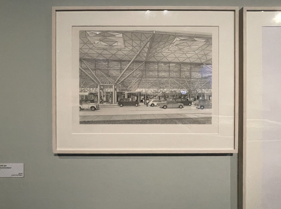 런던 스탠스테드 공항 스케치