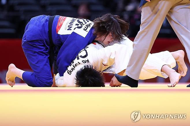 허미미 유도 4강 진출