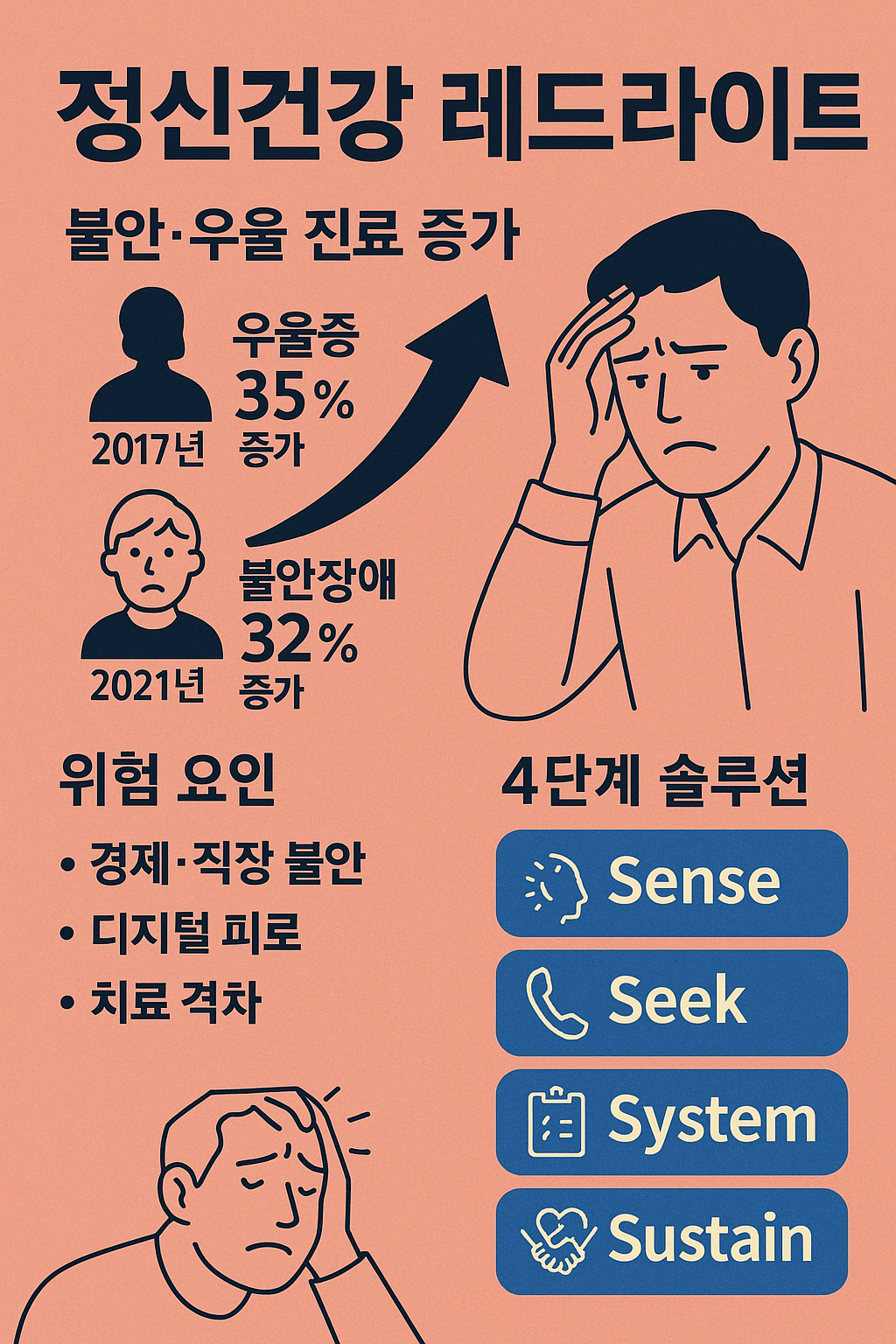 정신건강 레드라이트