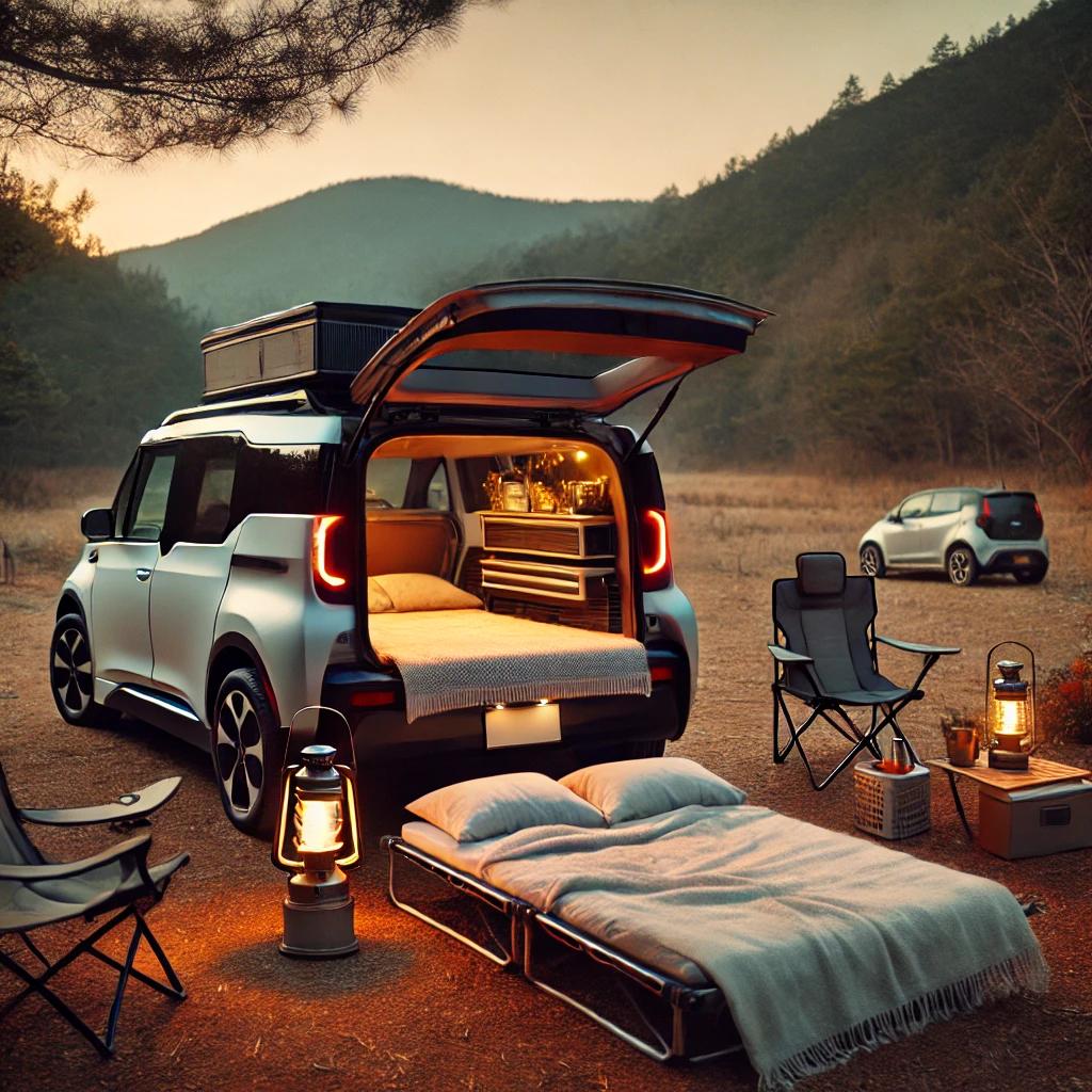 전기차 차박 관련 이미지 사진