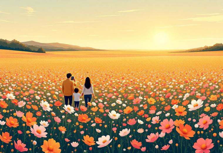 가을 꽃 축제하는곳