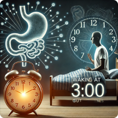 새벽 3시와 잠에서 깬 남성