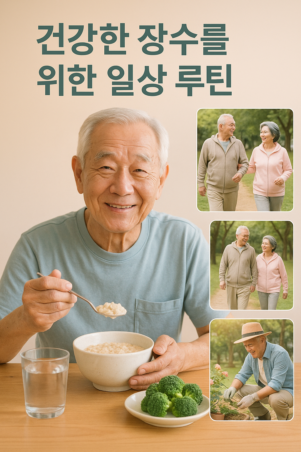 건강한 장수를 위한 일상 생활루틴