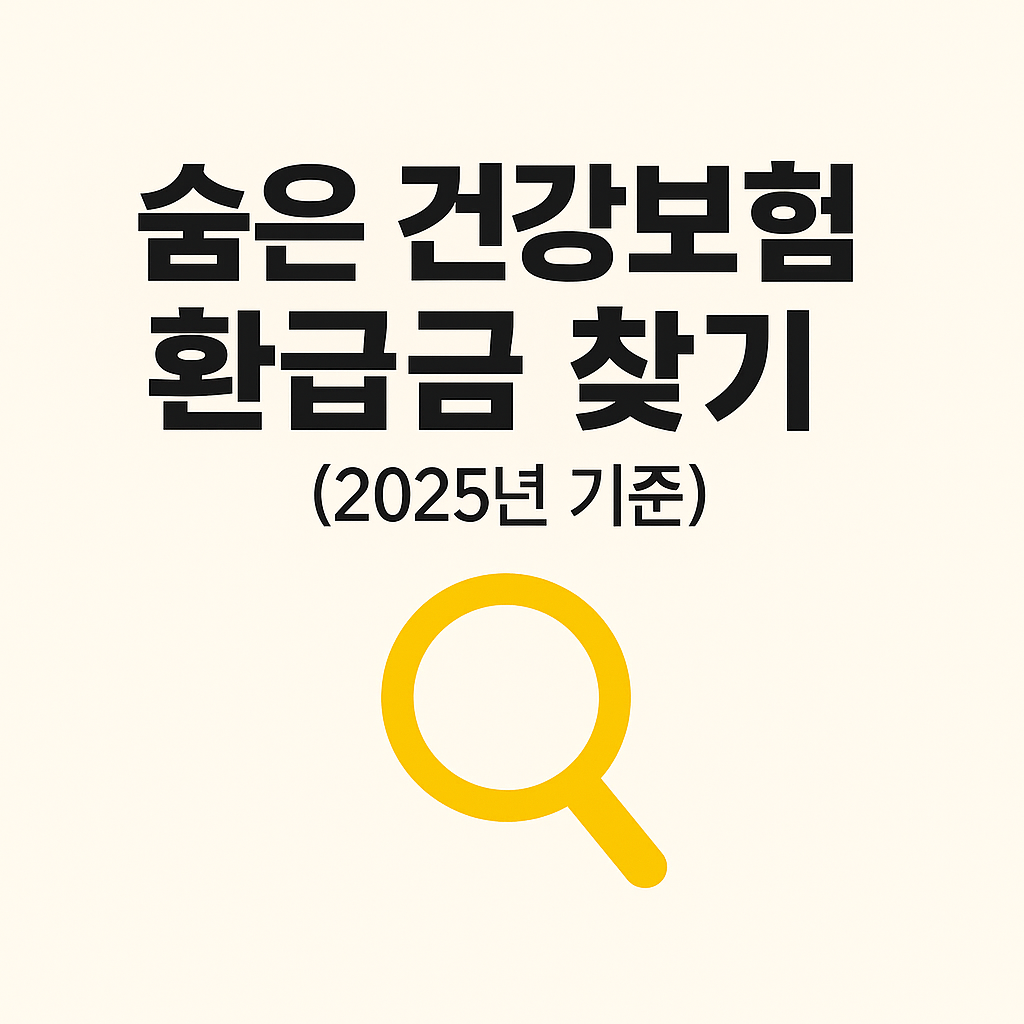 건강보험 환급금