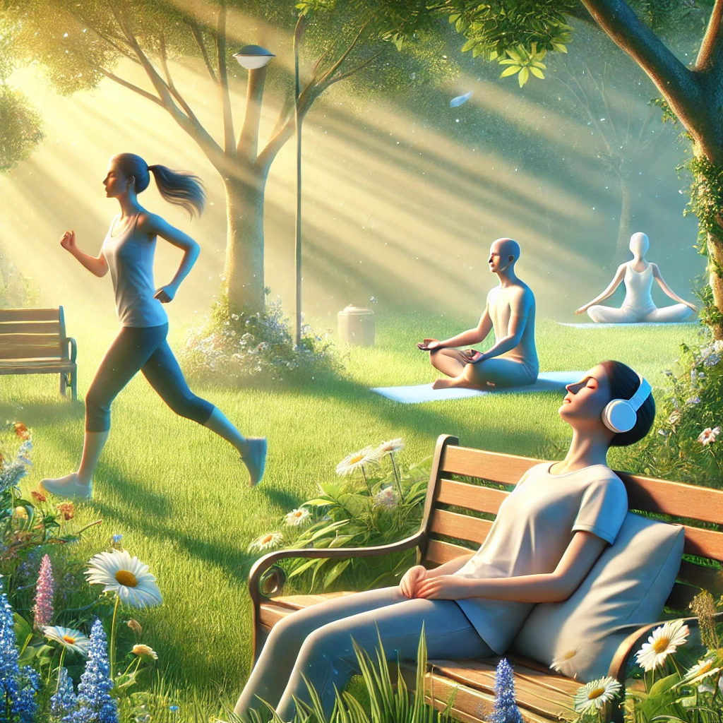 명상 음악 듣기