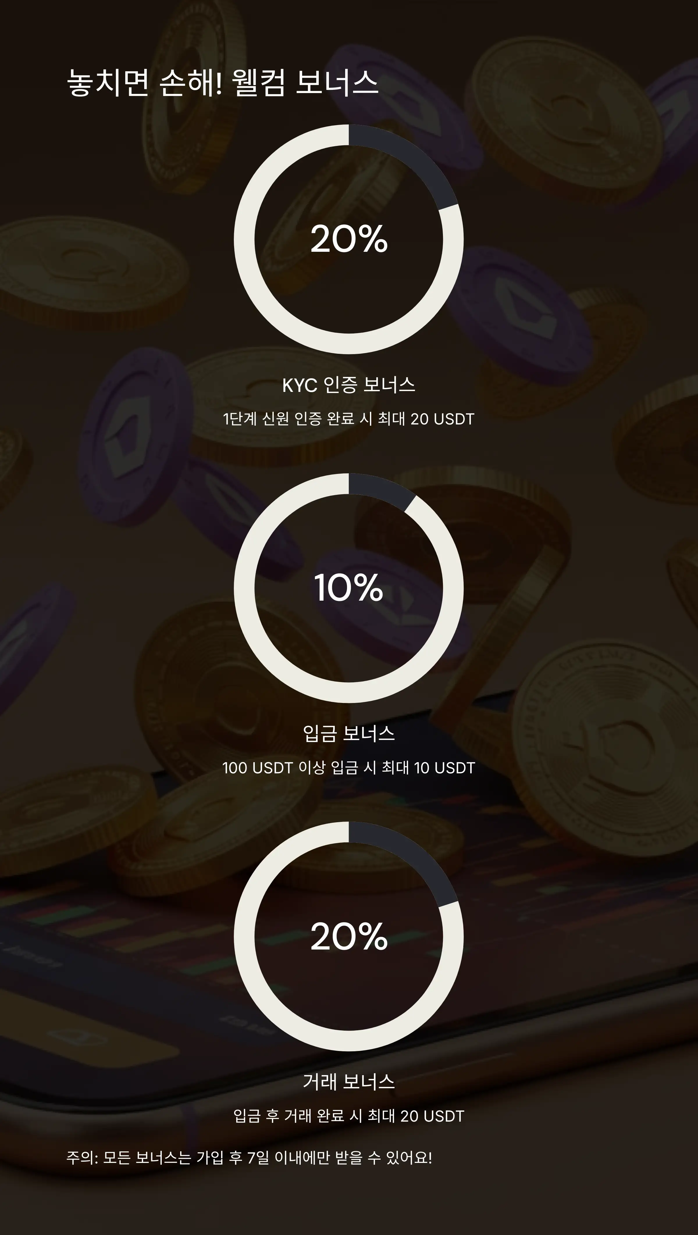 🎁 신규 회원 웰컴 보너스 받는 방법