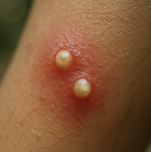 불에 덴 듯한 통증&amp;#44; 그 후...