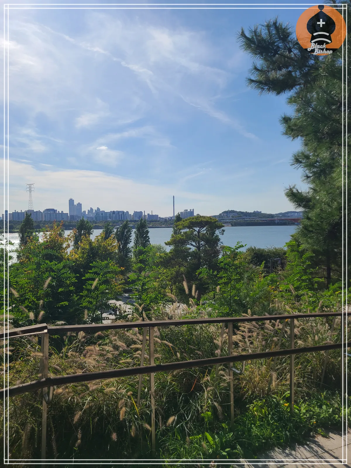 망원테니스장-가는길-한강뷰