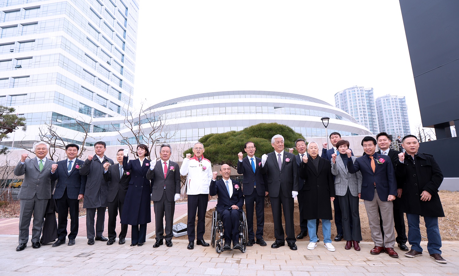 올림픽회관 재개관식 행사 사진