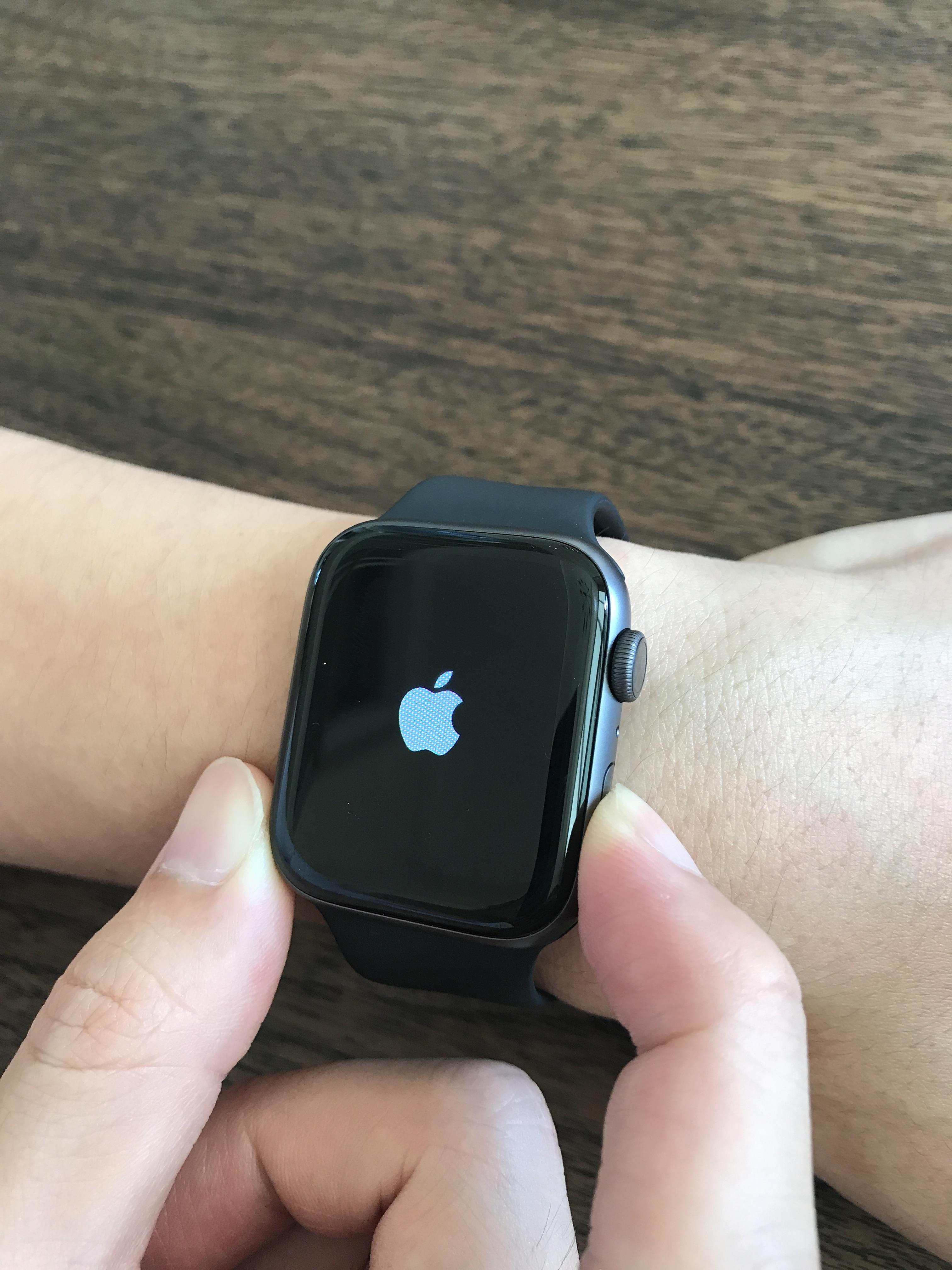 애플워치 전원 켜기