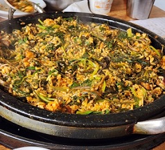 산나물볶음밥