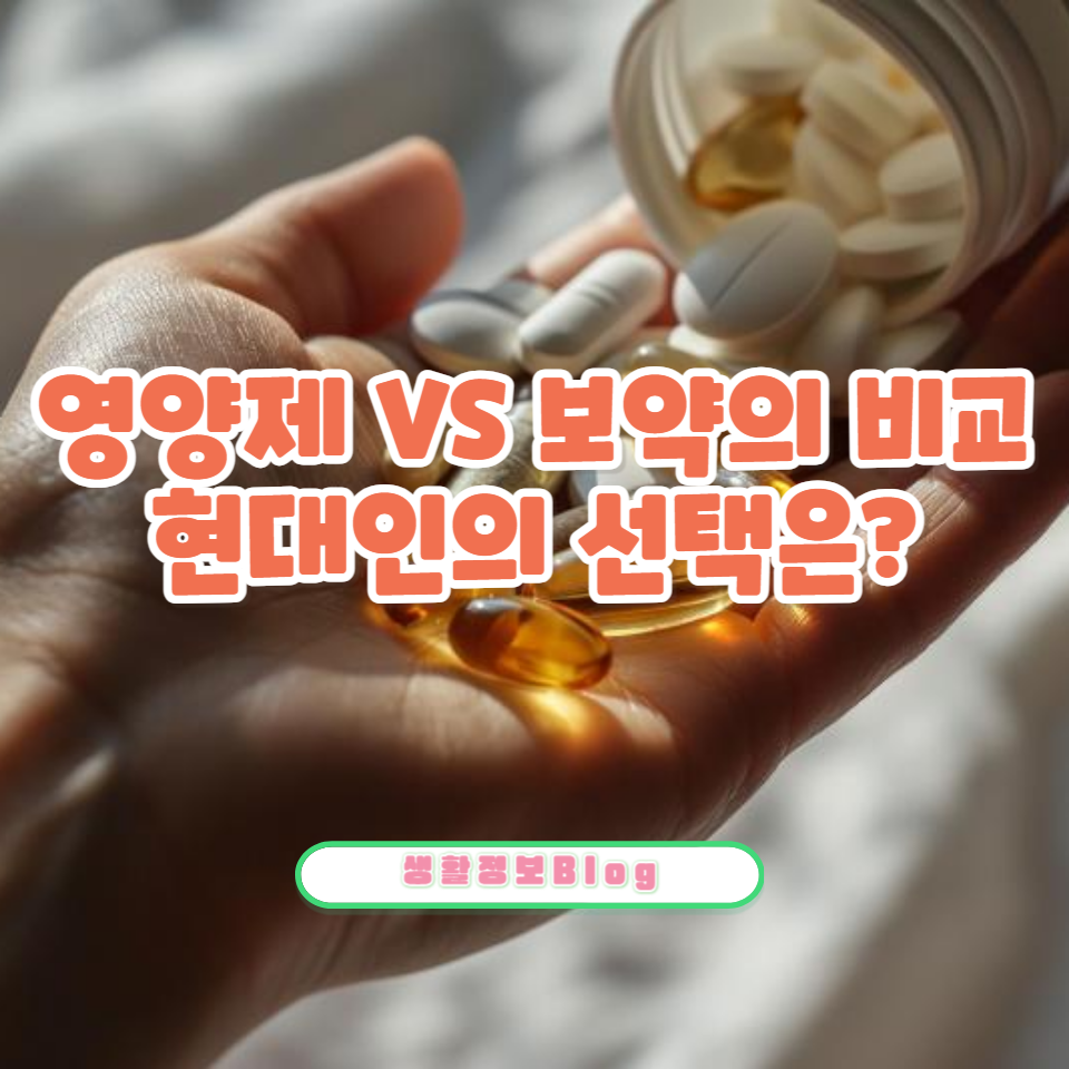 영양제 VS 보약(한약)