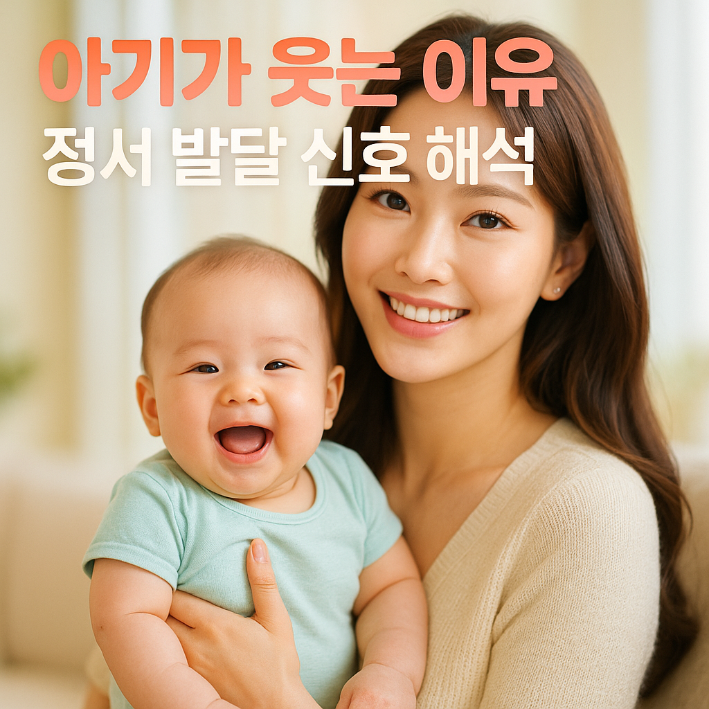 아기가 웃는 이유 ❘ 정서 발달 신호 해석