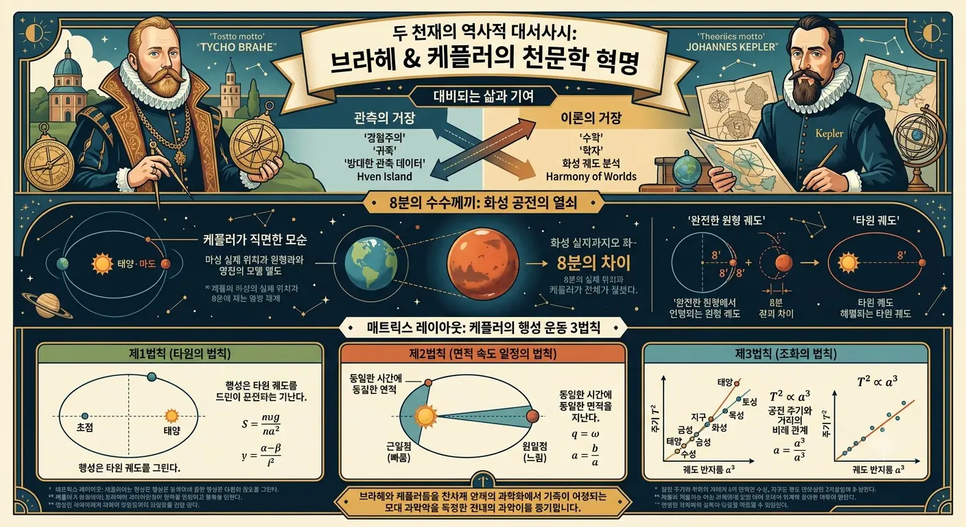 브라헤와 케플러의 천문학 혁명