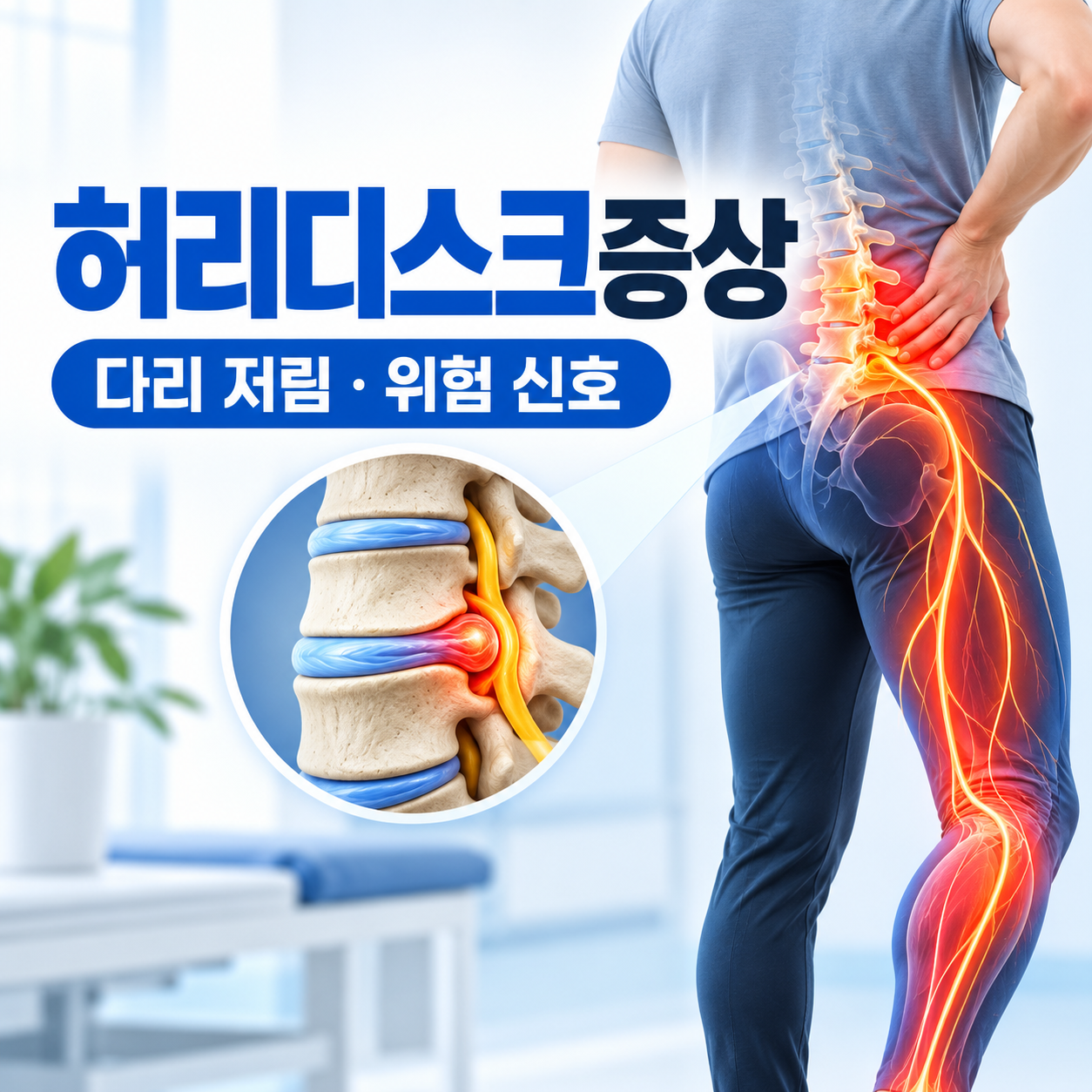 허리디스크 증상
