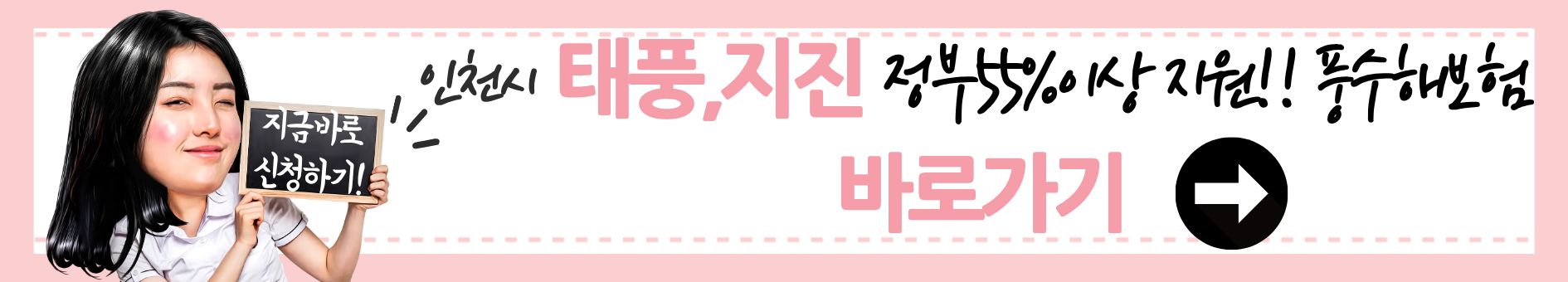 정부지원가 지원해주는 태풍,집중호수,지진 재해보험 최대 92% 혜택 지금바로 신청하기!