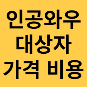 인공와우 이식술 대상자 가격 섬네일