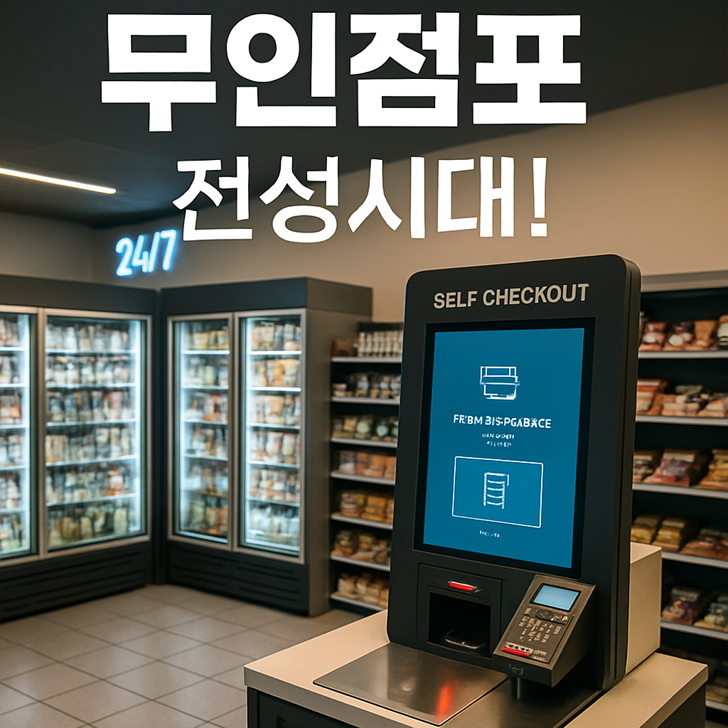 무인점포 전성시대! 키오스크가 바꾼 골목상권 풍경
