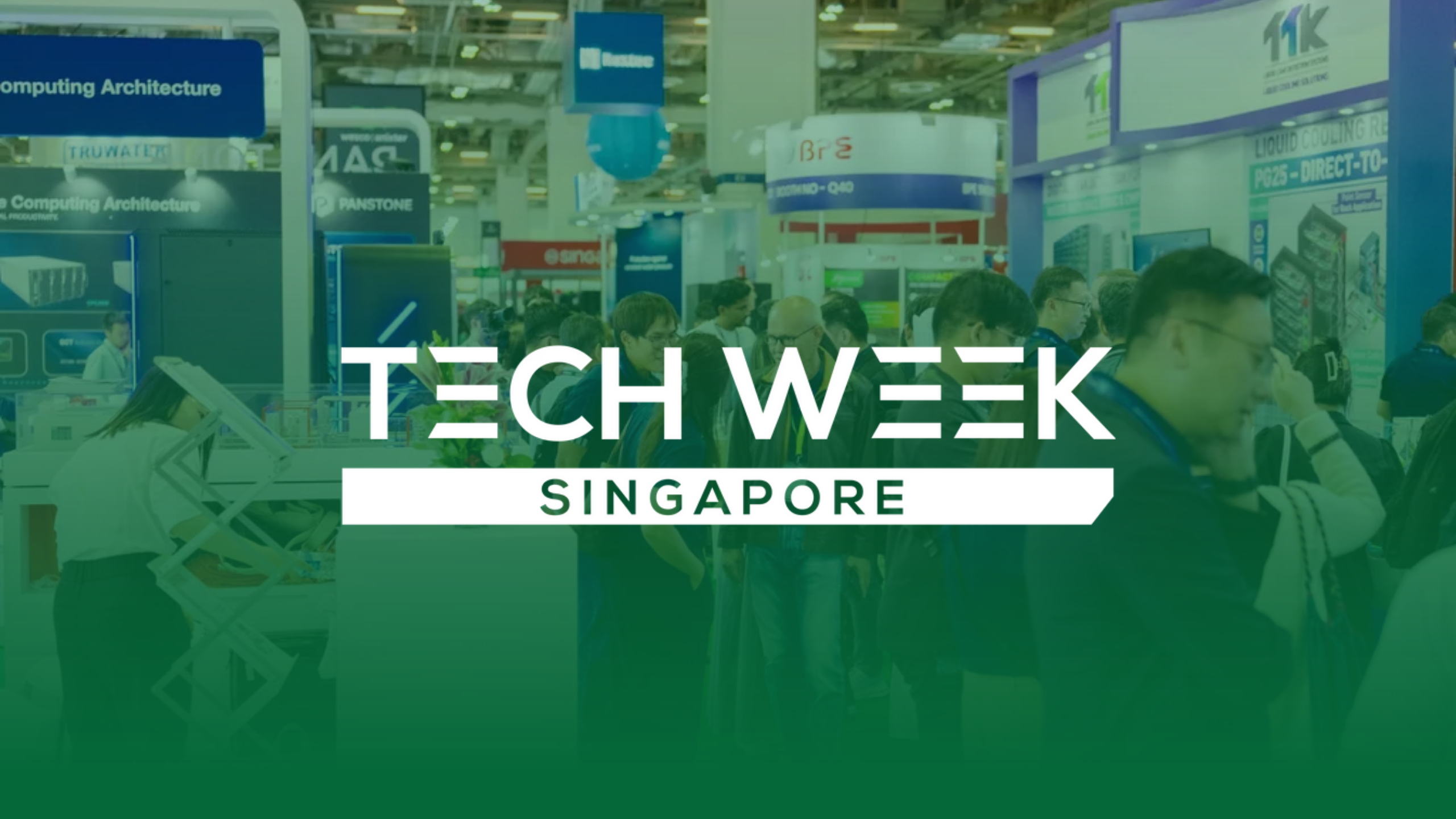 [현장 스케치] AI 데이터센터의 미래를 만나다! - Tech Week Singapore 2026
