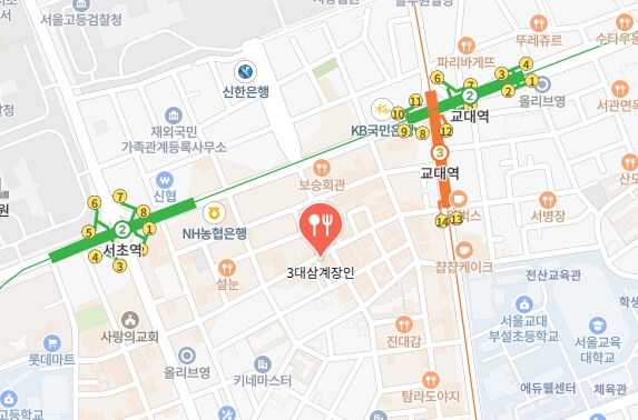 3대삼계장인-위치