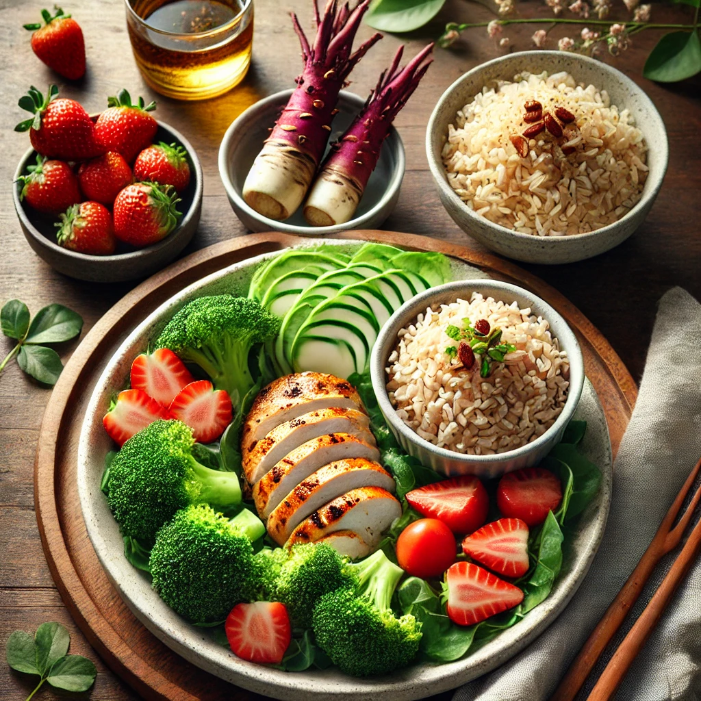 2월 제철음식으로 만든 다이어트 식단 한상