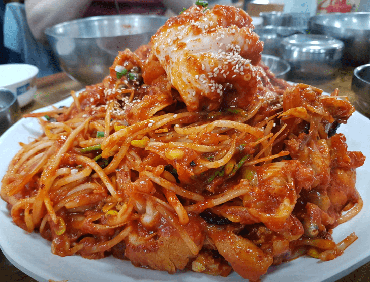 왕송호수 맛집 "초가집" 음식사진