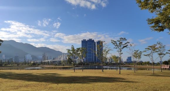 화명캠핑장 전경