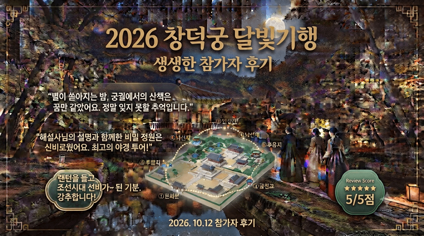창덕궁 달빛기행 예매