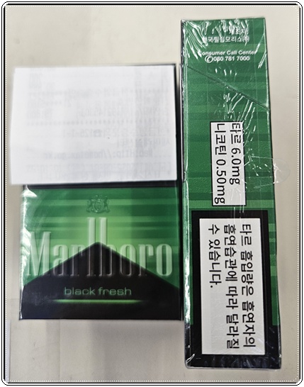 말보로 화이트 후레쉬와 블랙 후레쉬의 제품 특징 스펙 맛 비교. 말보로 멘솔 후레쉬 라인업 분석