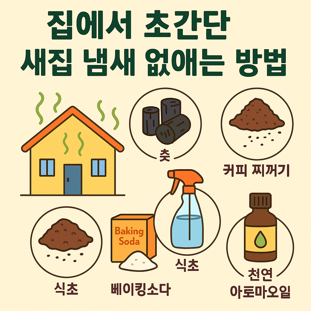 새집 냄새 제거